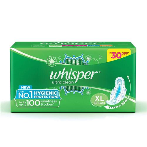 WHISPER UC XL+ 30PADS